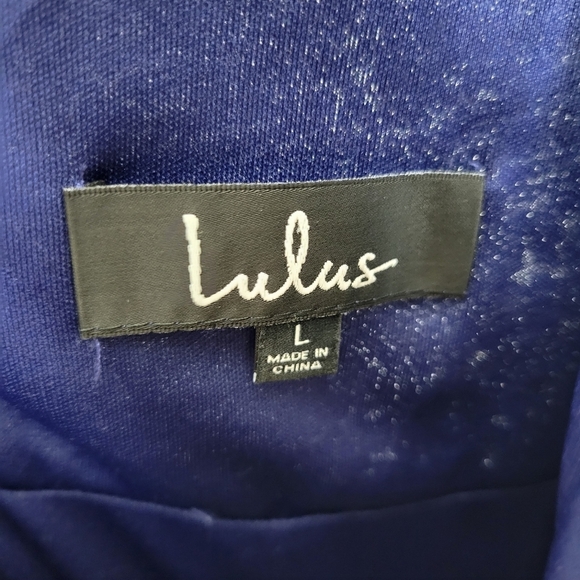 Lulu's sequin Mini dress size L - Picture 12 of 13